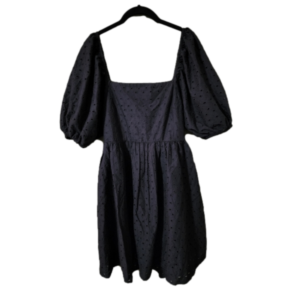 NWT A New Day Eyelet Off Shoulder Dress Size Medium.